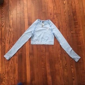 Gymshark Dry Cropped Long Sleeve Top